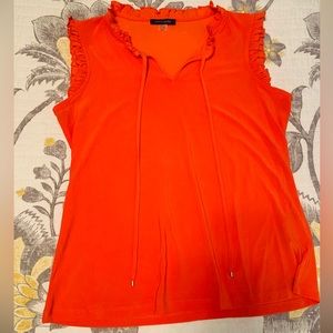 Bright orange Tommy Hilfiger cool material top